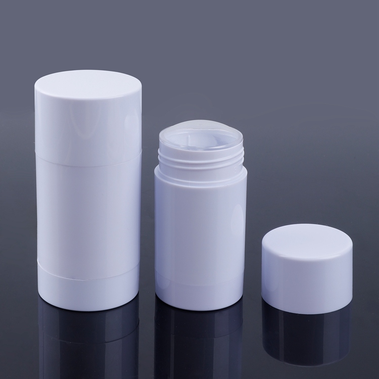 Plastique remplaçable rotatif comme bâton de déodorant de 30 ml 50 ml 75 ml 15 ml, récipient de bâton de déodorant rechargeable, bâton pour déodorant