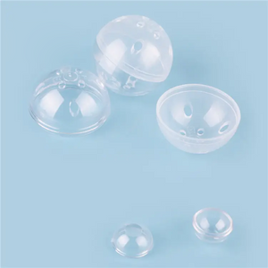 Bouteille de déodorant de parfum de boule en plastique personnalisable, fournisseur de plastique à boule ronde